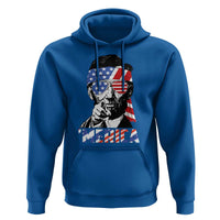 Funny Lincoln 4th Of July Merica Hoodie Abe American Flag - Wonder Print Shop