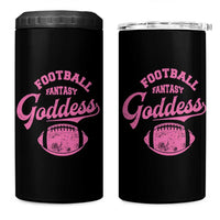 Fantasy Football Goddess 4 in 1 Can Cooler Tumbler Sports Party Gifts - Wonder Print Shop