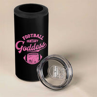 Fantasy Football Goddess 4 in 1 Can Cooler Tumbler Sports Party Gifts - Wonder Print Shop