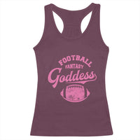 Fantasy Football Goddess Racerback Tank Top Sports Party Gifts - Wonder Print Shop