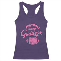 Fantasy Football Goddess Racerback Tank Top Sports Party Gifts - Wonder Print Shop