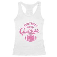 Fantasy Football Goddess Racerback Tank Top Sports Party Gifts - Wonder Print Shop