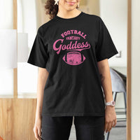 Fantasy Football Goddess T Shirt For Women Sports Party Gifts - Wonder Print Shop