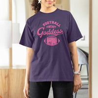 Fantasy Football Goddess T Shirt For Women Sports Party Gifts - Wonder Print Shop