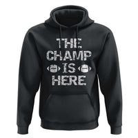 Funny Fantasy Football Champion Hoodie Champ Draft Party Commish FFL - Wonder Print Shop