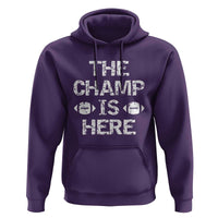 Funny Fantasy Football Champion Hoodie Champ Draft Party Commish FFL - Wonder Print Shop