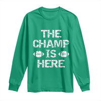Funny Fantasy Football Champion Long Sleeve Shirt Champ Draft Party Commish FFL - Wonder Print Shop