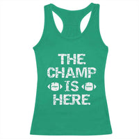 Funny Fantasy Football Champion Racerback Tank Top Champ Draft Party Commish FFL - Wonder Print Shop