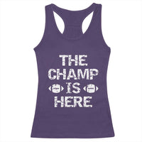 Funny Fantasy Football Champion Racerback Tank Top Champ Draft Party Commish FFL - Wonder Print Shop