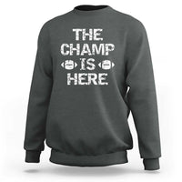 Funny Fantasy Football Champion Sweatshirt Champ Draft Party Commish FFL - Wonder Print Shop