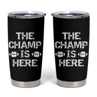 Funny Fantasy Football Champion Tumbler Cup Champ Draft Party Commish FFL - Wonder Print Shop