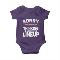 Funny Fantasy Football Player Baby Onesie Commissioner Draft Party - Wonder Print Shop