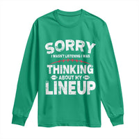 Funny Fantasy Football Player Long Sleeve Shirt Commissioner Draft Party - Wonder Print Shop