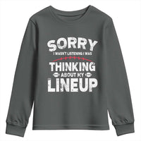 Funny Fantasy Football Player Youth Sweatshirt Commissioner Draft Party - Wonder Print Shop