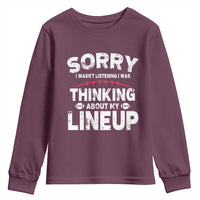 Funny Fantasy Football Player Youth Sweatshirt Commissioner Draft Party - Wonder Print Shop