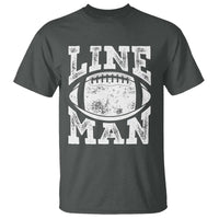 Football Linemen T Shirt Vintage Offensive Lineman - Wonder Print Shop