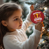 Fantasy Football Legend Christmas Ornament Suck It Loser Funny Champ Champion Draft - Wonder Print Shop