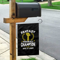 Fantasy Football Legend Garden Flag Suck It Loser Funny Champ Champion Draft - Wonder Print Shop
