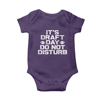 Funny Fantasy Football Baby Onesie It's Draft Day Do Not Disturb - Wonder Print Shop