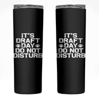 Funny Fantasy Football Skinny Tumbler It's Draft Day Do Not Disturb - Wonder Print Shop