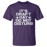 Funny Fantasy Football T Shirt It's Draft Day Do Not Disturb - Wonder Print Shop
