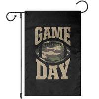 Game Day Football Garden Flag Funny Sunday Retro Camo Camouflage - Wonder Print Shop