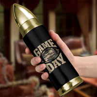 Game Day Football Bullet Tumbler Funny Sunday Retro Camo Camouflage - Wonder Print Shop