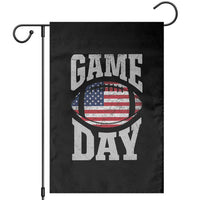 Game Day Football Garden Flag Funny Sunday Retro Patriotic American Flag - Wonder Print Shop