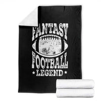 Fantasy Football Legend Throw Blanket Funny Gameday Dad - Wonder Print Shop