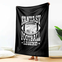 Fantasy Football Legend Throw Blanket Funny Gameday Dad - Wonder Print Shop