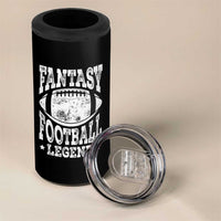 Fantasy Football Legend 4 in 1 Can Cooler Tumbler Funny Gameday Dad - Wonder Print Shop