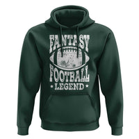 Fantasy Football Legend Hoodie Funny Gameday Dad - Wonder Print Shop