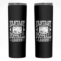 Fantasy Football Legend Skinny Tumbler Funny Gameday Dad - Wonder Print Shop