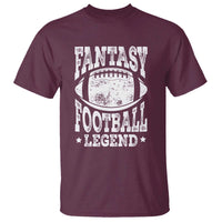 Fantasy Football Legend T Shirt Funny Gameday Dad - Wonder Print Shop