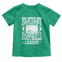 Fantasy Football Legend Toddler T Shirt Funny Gameday Dad - Wonder Print Shop