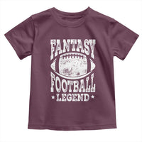 Fantasy Football Legend Toddler T Shirt Funny Gameday Dad - Wonder Print Shop