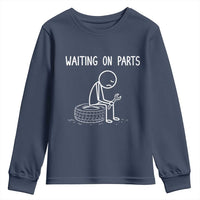 Funny Waiting On Parts Mechanic Auto Repair Car Youth Sweatshirt
