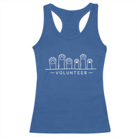 Animal Shelter Volunteer Racerback Tank Top Cat Dog Rescue Supporter