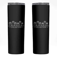 Animal Shelter Volunteer Skinny Tumbler Cat Dog Rescue Supporter