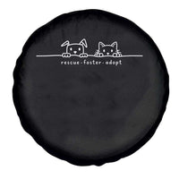 Rescue Dog Cat Spare Tire Cover Adopt Rescue Foster Animal Shelter Volunteer