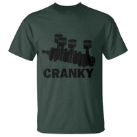 Cranky Car Engine Crankshaft Cars Lover T Shirt Mechanics Father Day