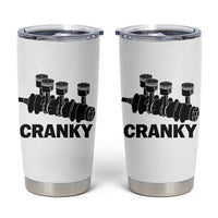 Cranky Car Engine Crankshaft Cars Lover Tumbler Cup Mechanics Father Day