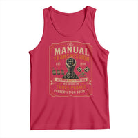 Car Guy Tank Top The Manual Transmission Preservation Society