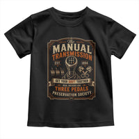 Car Guy Toddler T Shirt The Manual Transmission Preservation Society