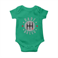 Rare Breed Manual Transmission Stick Shift Driver Baby Onesie Vintage Distressed Graphic