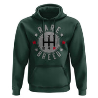 Rare Breed Manual Transmission Stick Shift Driver Hoodie Vintage Distressed Graphic