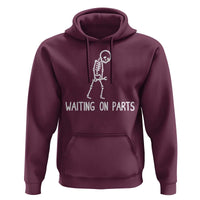 Waiting on Parts Mechanic Skeleton Hoodie Garage Car Guy Auto Repair Life