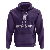 Waiting on Parts Mechanic Skeleton Hoodie Garage Car Guy Auto Repair Life