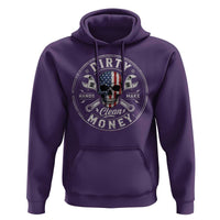Mechanic Skeleton Hoodie My Hands May Be Dirty But My Money is Clean Auto Repair Garage