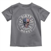 Mechanic Skeleton Toddler T Shirt My Hands May Be Dirty But My Money is Clean Auto Repair Garage
